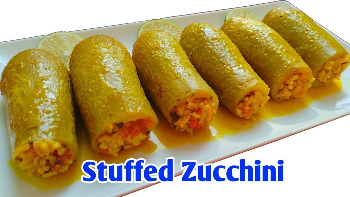 Kousa  Mahshi Recipe || Stuffed Zucchini || Kousa Mahshi Lebanese Recipe || Stuffed Zucchini Arabic