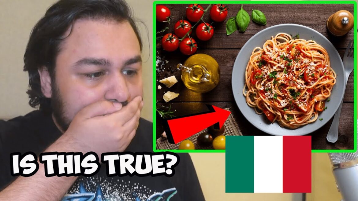 British Reaction To Top 10 BEST Italian Foods (Food From Italy)