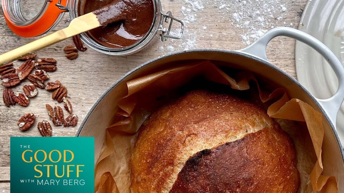 Mary Berg’s Crusty bread with chocolate pecan butter | The Good Stuff with Mary Berg Mary Berg's Crusty bread with chocolate pecan butter | The Good Stuff with Mary Berg