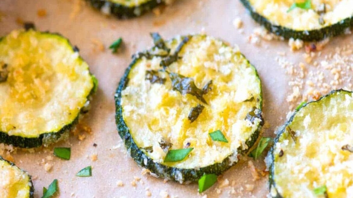 Crispy Baked Zucchini Chips Recipe 2024