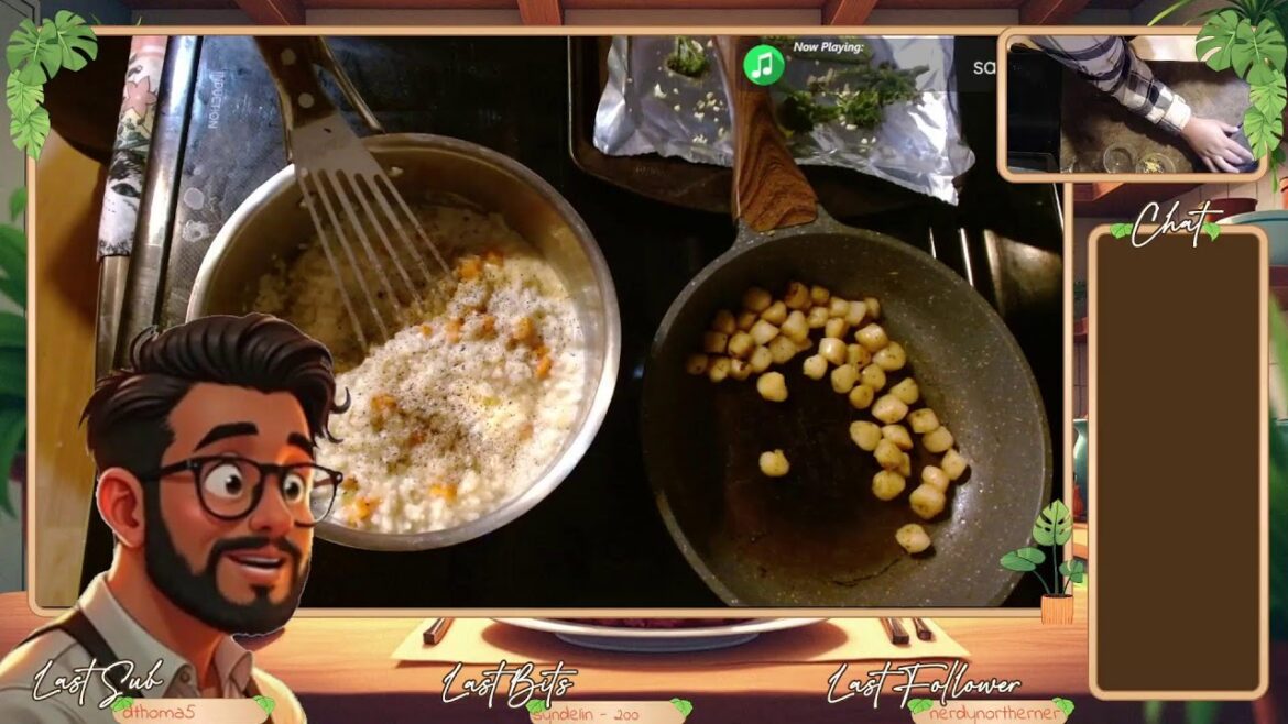 Let's Cook! | Double Cook Stream! Caprese Orzo Bake | Creamy Parmesan Risotto & Seared Scallops