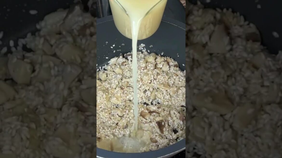 RISOTTO DE BOLETUS ¡¡muy cremoso, delicioso y fácil de preparar!! #cocinacasera #receta RISOTTO DE BOLETUS ¡¡muy cremoso, delicioso y fácil de preparar!! #cocinacasera #receta