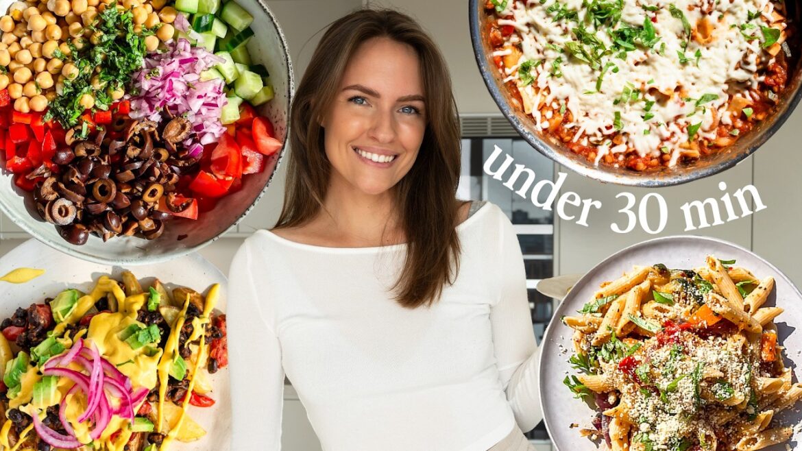 5 vegan meals I cooked this week (healthy & easy) 5 vegan meals I cooked this week (healthy & easy)