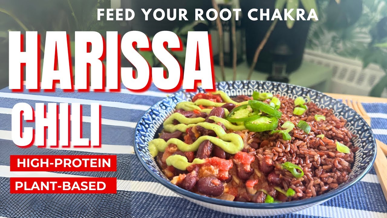 Red Harissa Chili HighProtein PlantBased Recipe to Feed Your Root