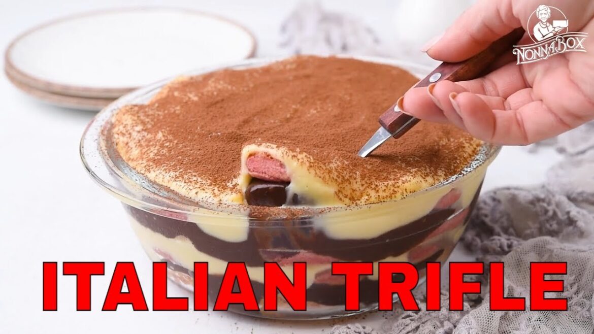 The Real Italian Trifle Recipe From Nonna - Zuppa Inglese