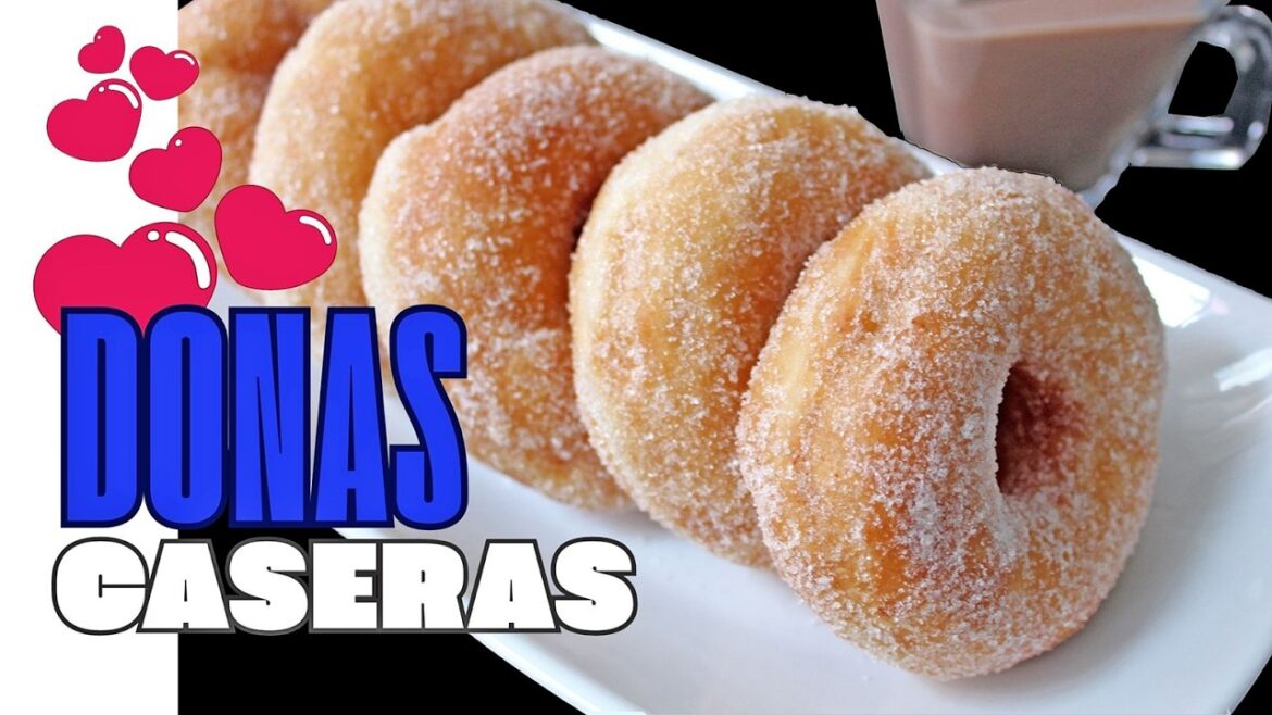 DONAS ESPONJOSAS CASERAS | Fluffy homemade donuts
