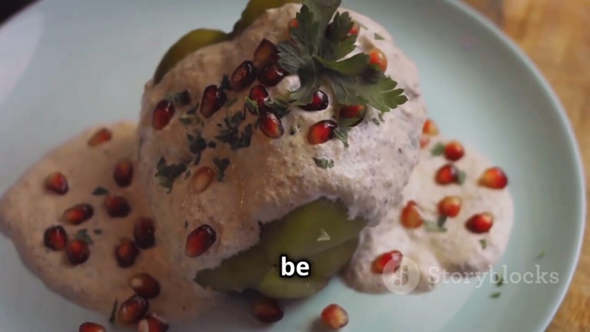 Chiles en Nogada A Classic Mexican Dish / Tasty and Easy to Prepare Chiles en Nogada A Classic Mexican Dish / Tasty and Easy to Prepare