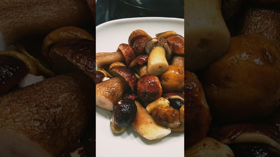 Risotto con funghi porcini.