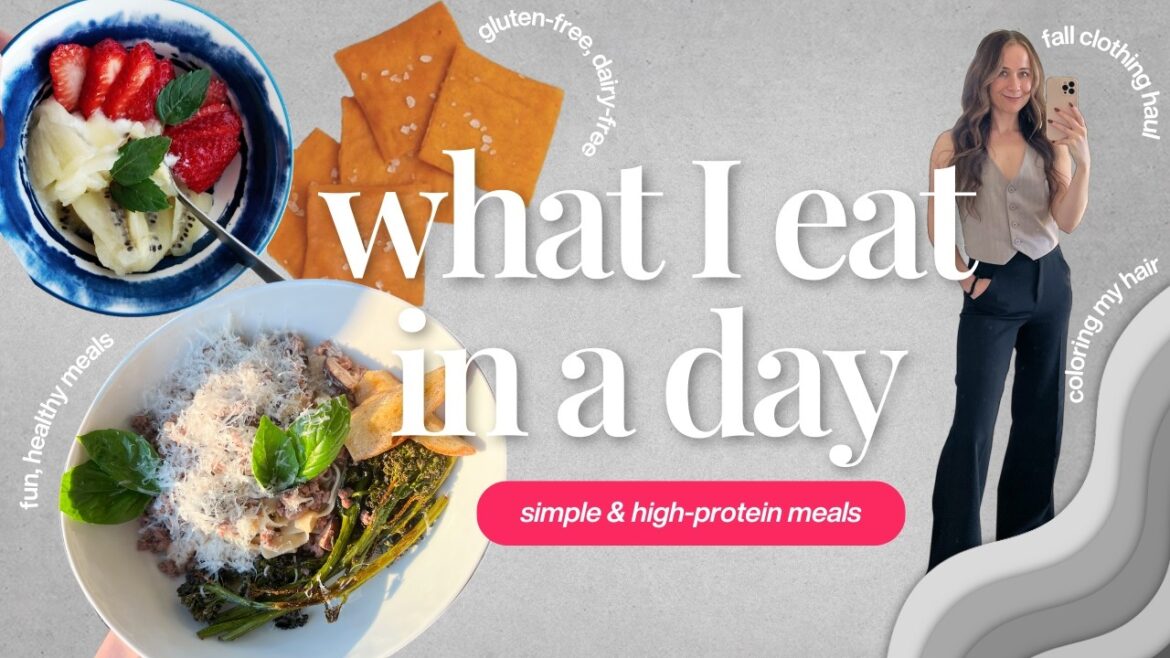 WHAT I EAT IN A DAY vlog | healthy gluten free truffle pasta & chicken tacos | commense & levis haul WHAT I EAT IN A DAY vlog | healthy gluten free truffle pasta & chicken tacos | commense & levis haul