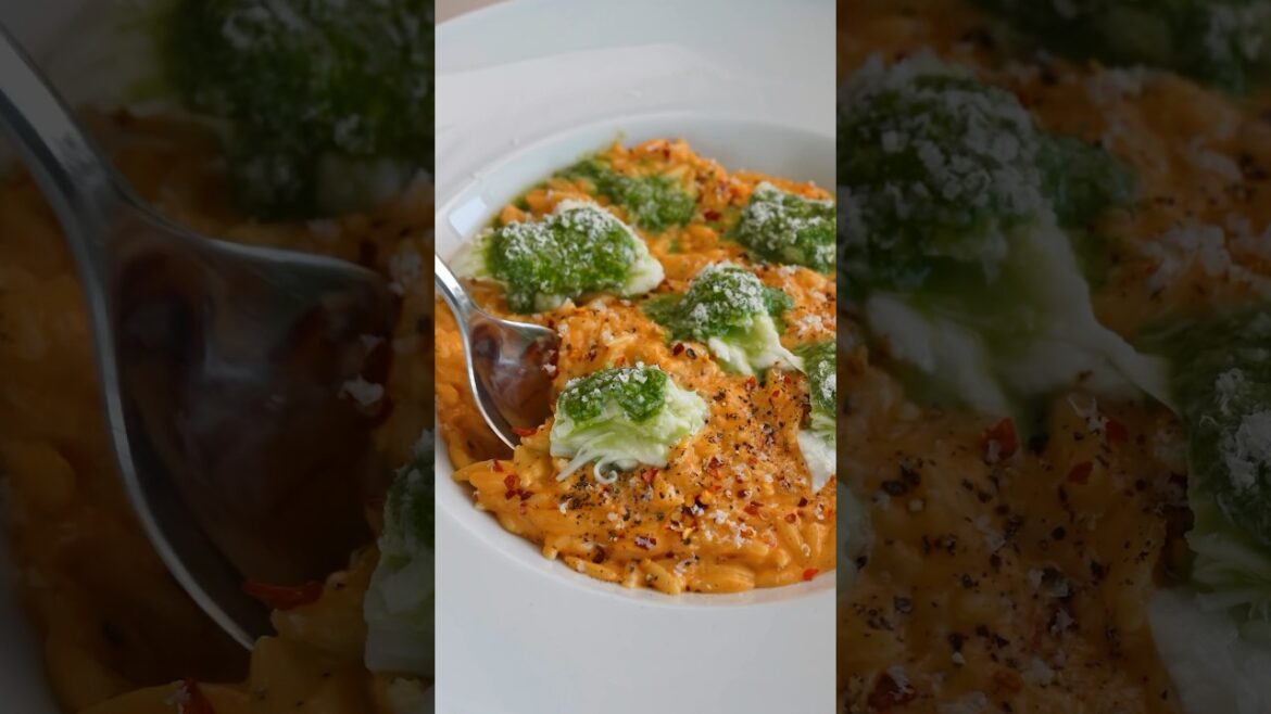 One-Pot Vodka Sauce Orzo