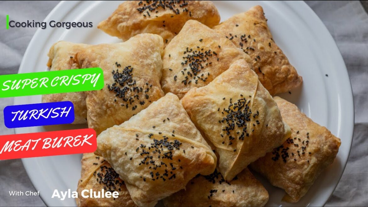 Kiymali Borek – How to Make Turkish Burek Filled with Meat #börek #pastry #turkishfood Kiymali Borek - How to Make Turkish Burek Filled with Meat #börek #pastry #turkishfood