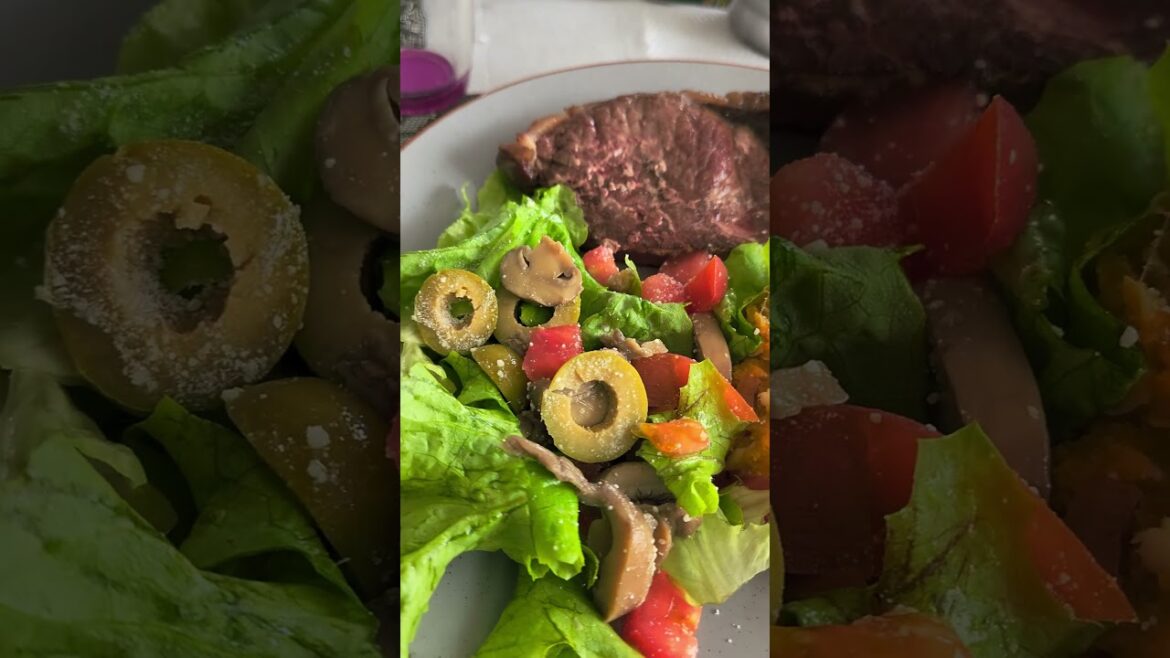 ¡Bocado de Gloria! Bife de Chorizo con Puré de Camote y Ensalada Epic ¡Bocado de Gloria! Bife de Chorizo con Puré de Camote y Ensalada Epic