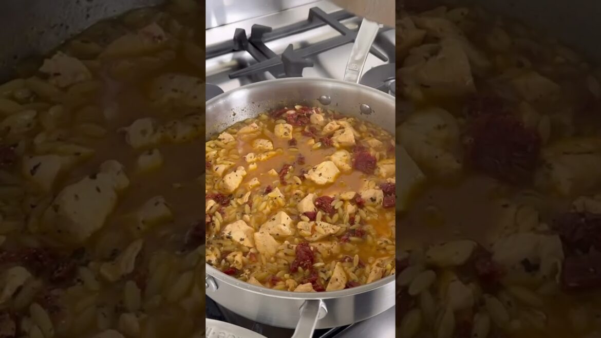 ONE-PAN MARRY ME CHICKEN ORZO ONE-PAN MARRY ME CHICKEN ORZO