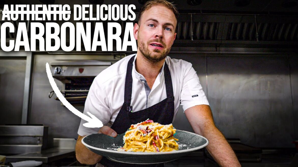 POV: Cooking a (Not-So-Authentic) Spaghetti Carbonara