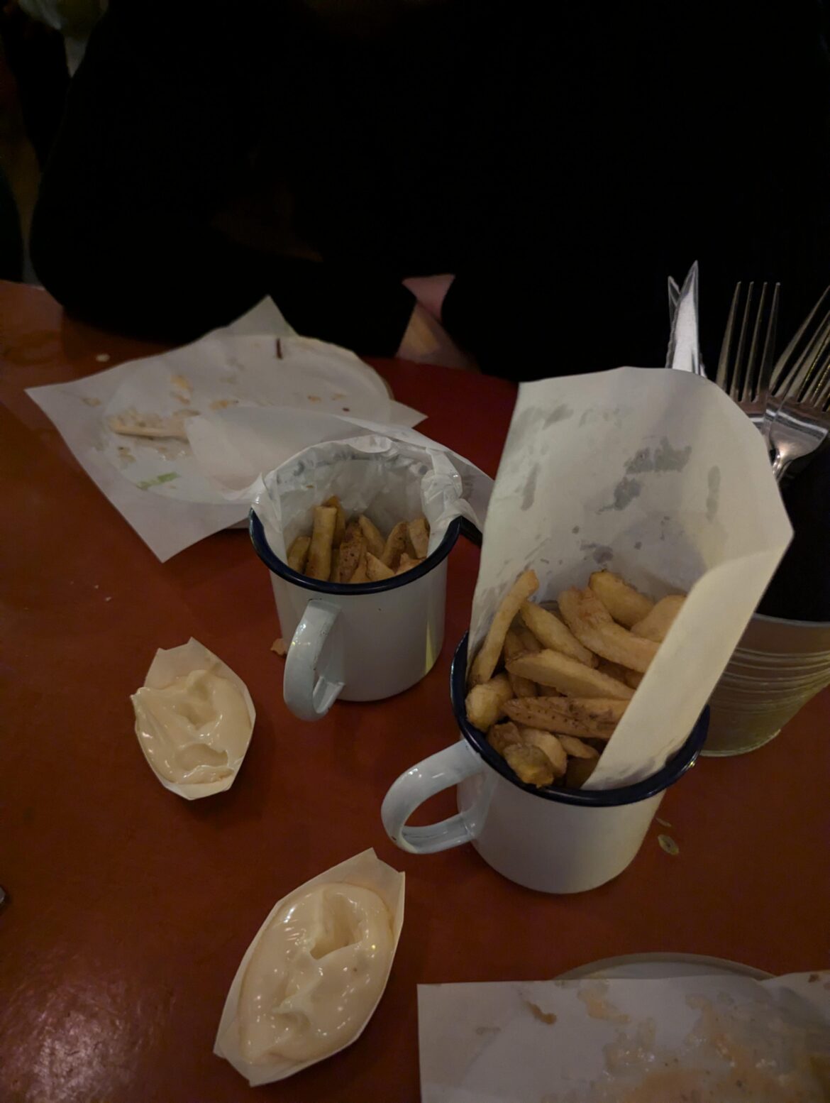 I want my fries with coffee...