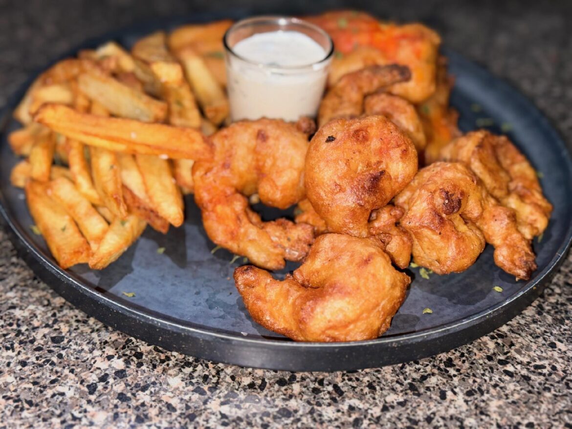 How to make delicious Fish, Shrimp and Chips