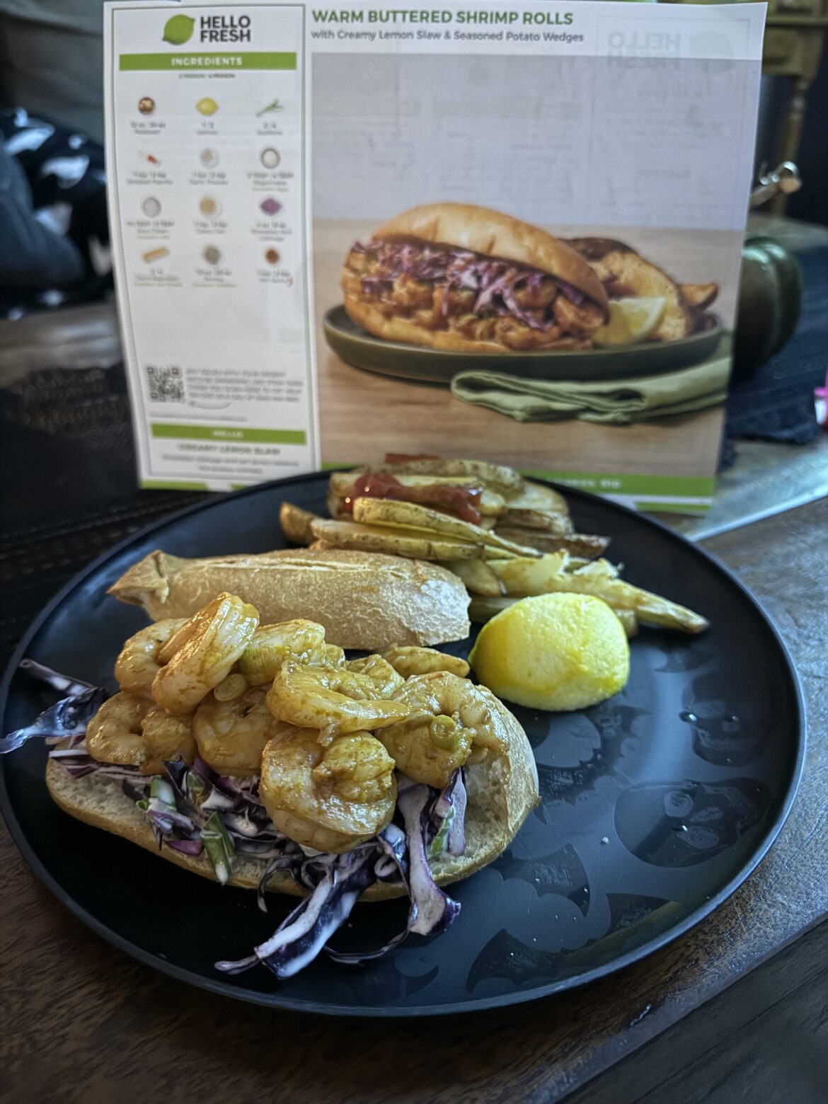 Warm Butter Shrimp Rollin