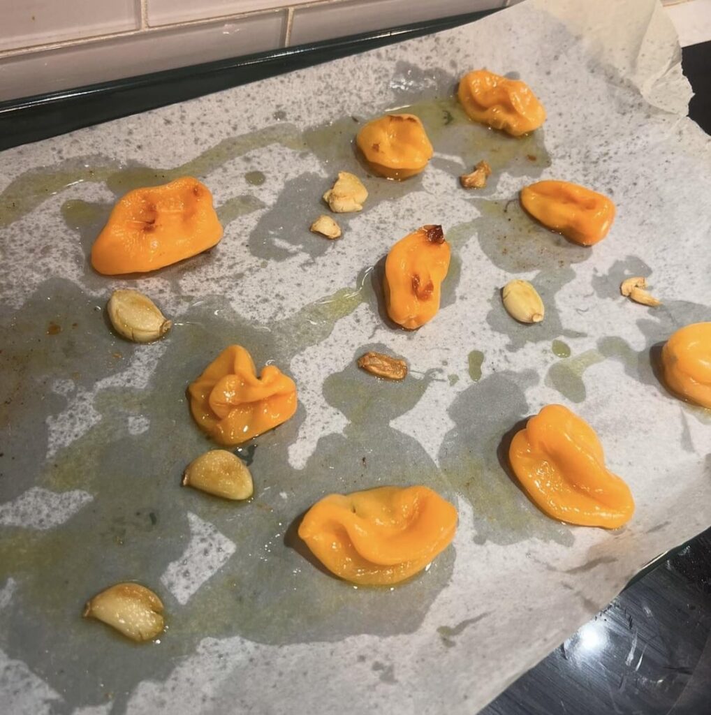 Homemade Habanero Hot Sauce