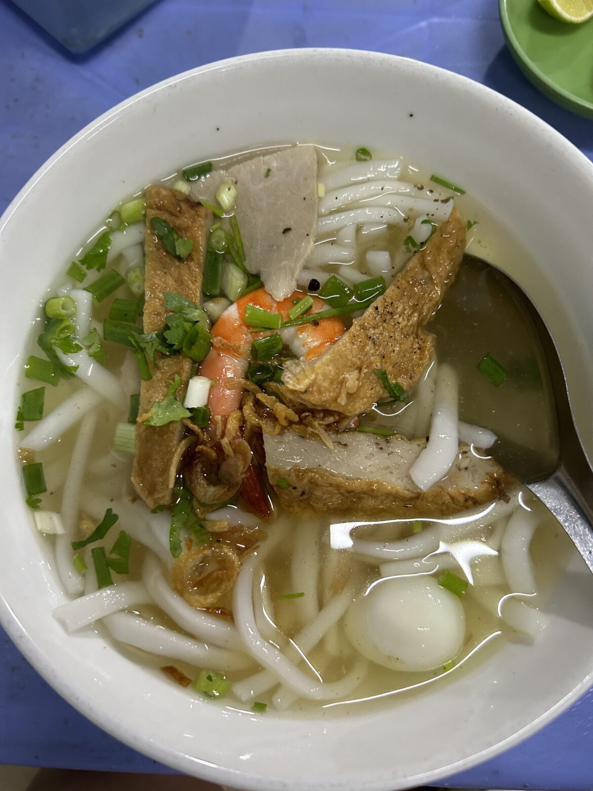 Flavorful yet light street noodles in Da Nang Vietnam