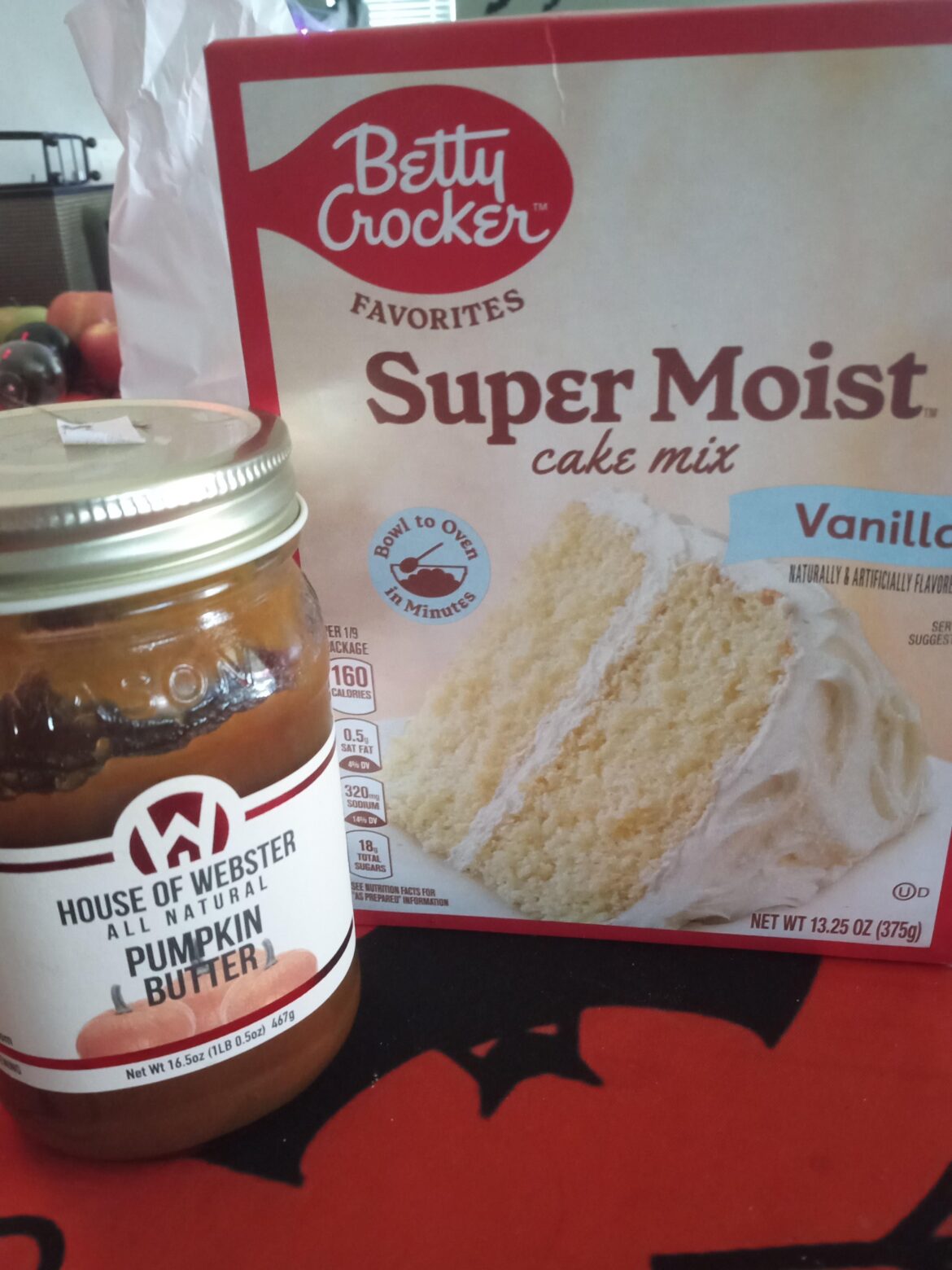 Pumpkin butter cake mix hack