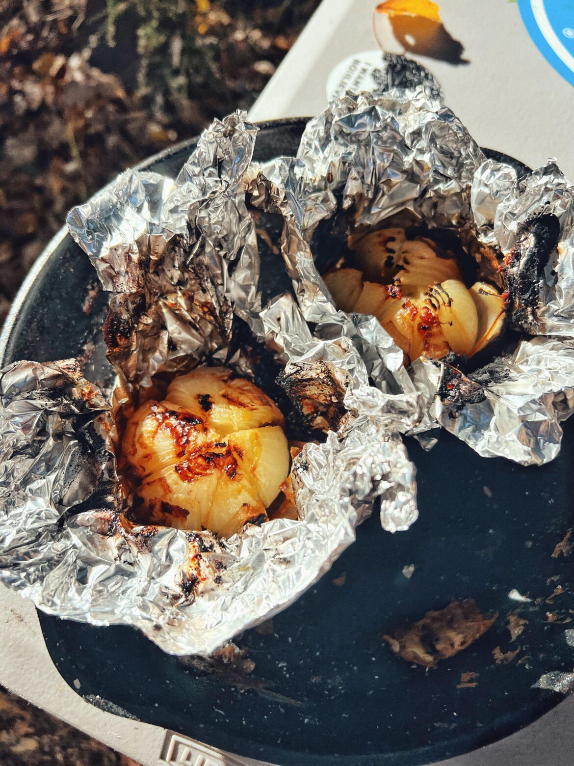 Campfire onions are a game changer