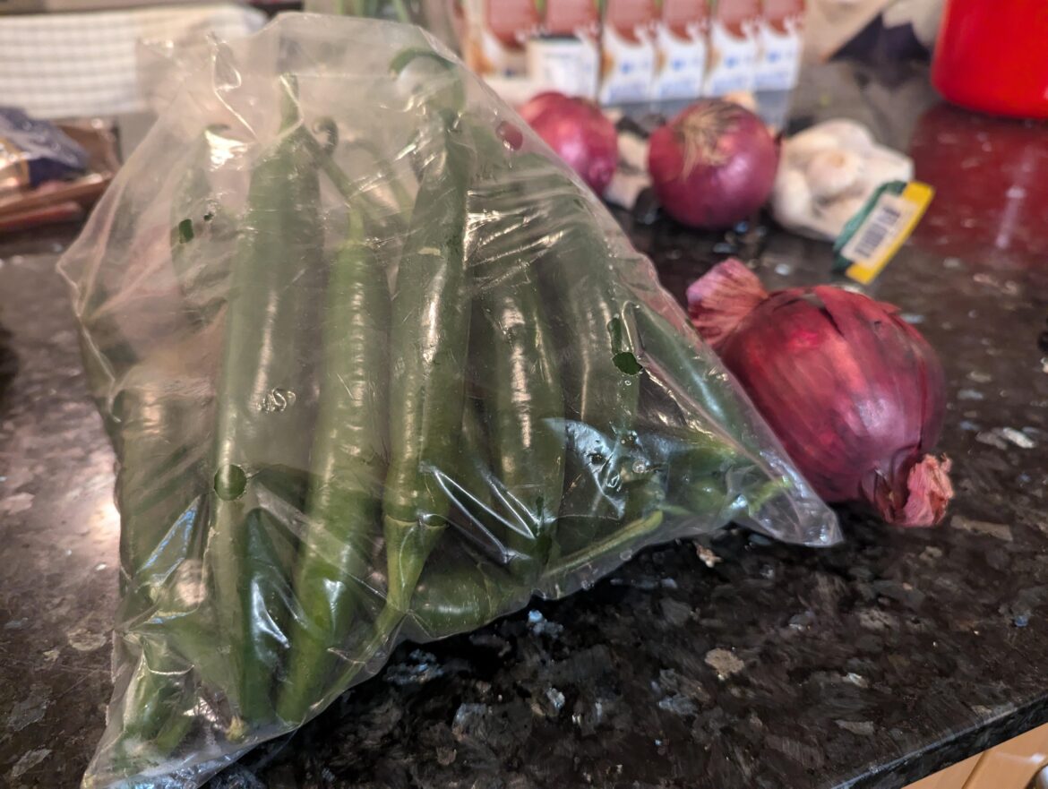 What to do with this bag of green chillies? Approx 600 grams