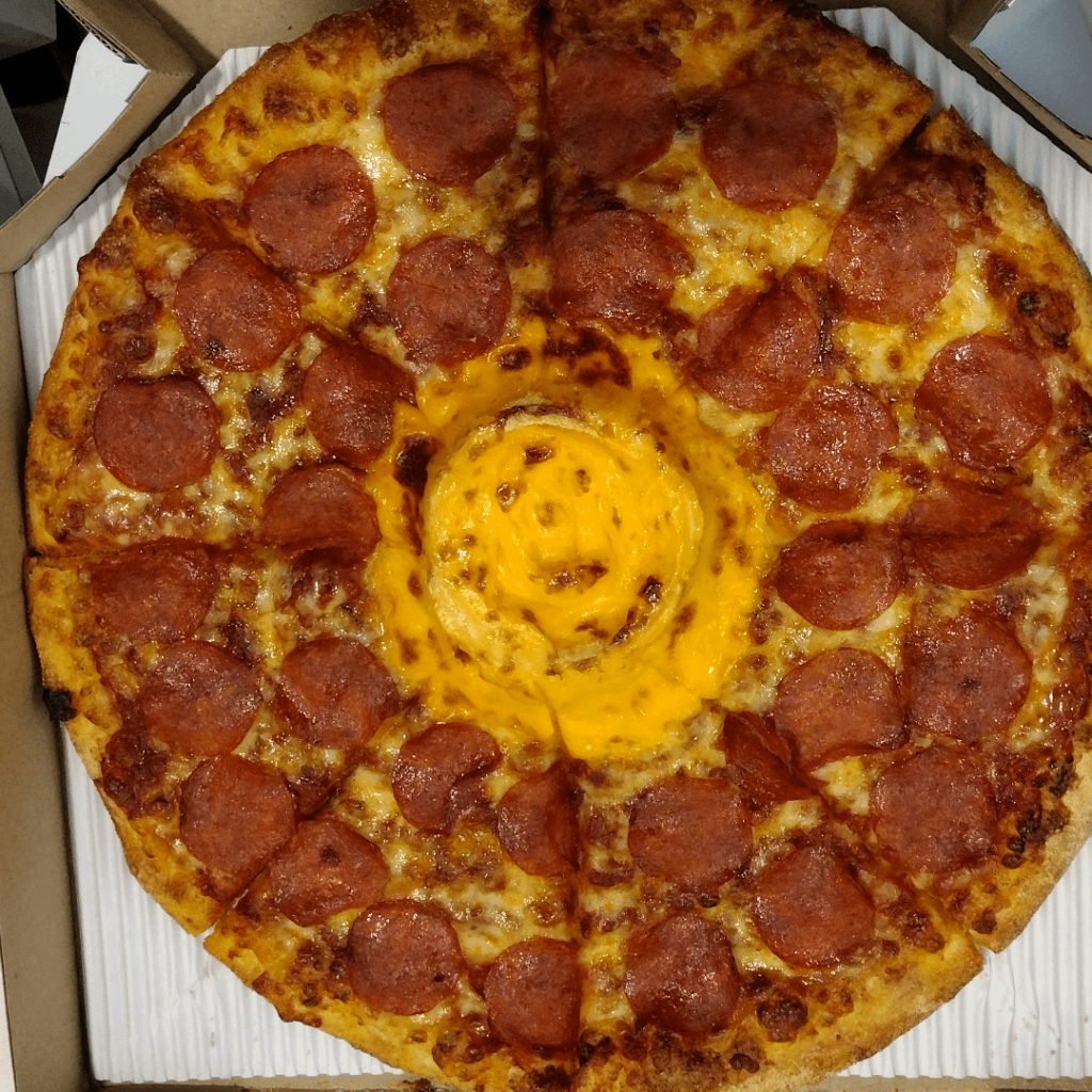 Does this count? Pizza Volcano