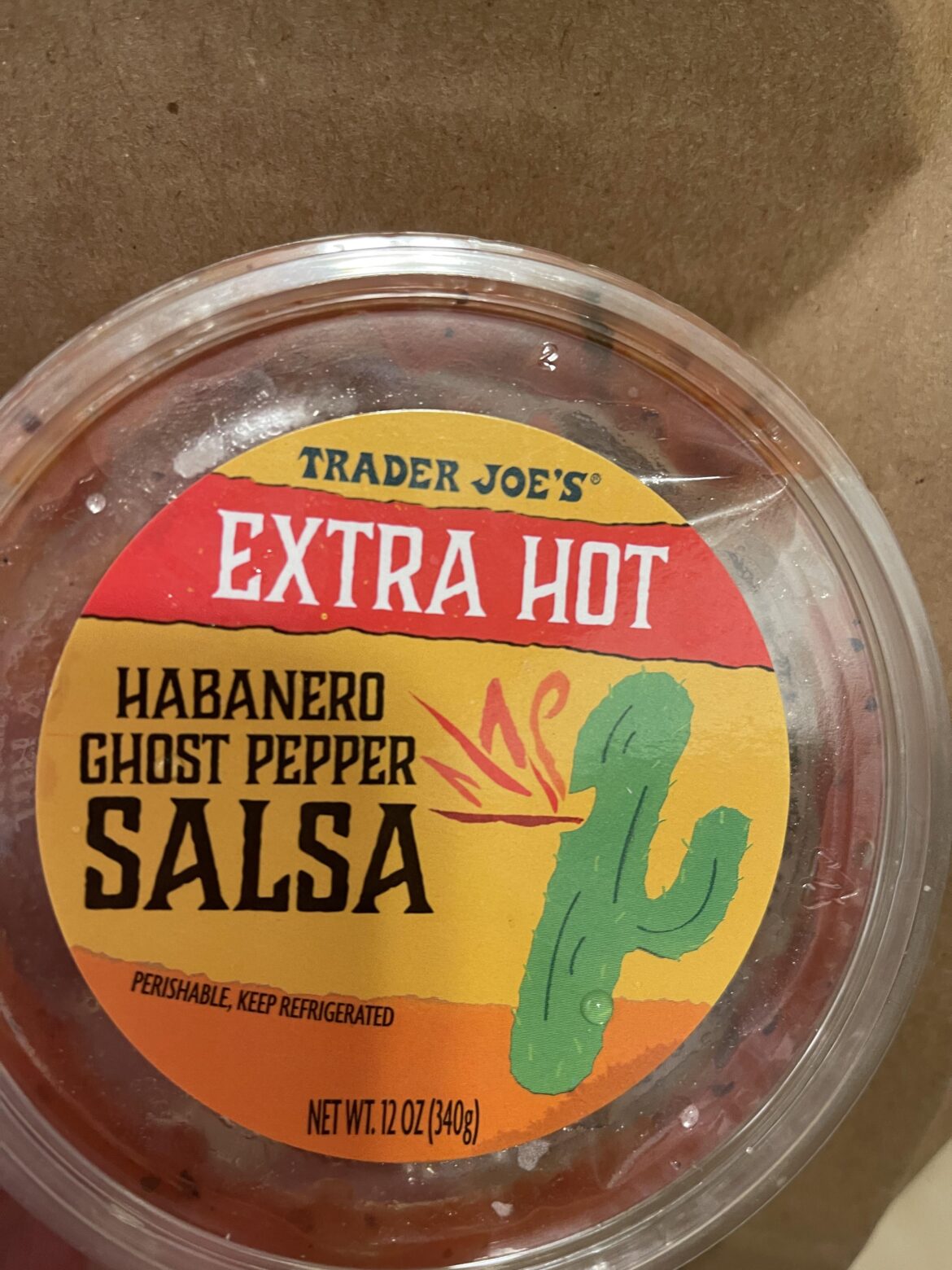 All I saw was extra hot and assumed it was playing. Pleasantly surprised it is indeed very hot but not overwhelming