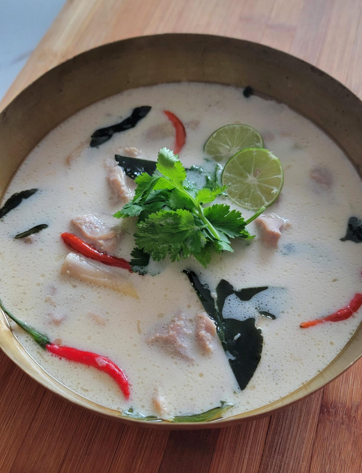 I Made Derek Lucci's Tom Kha Gai (Thai Chicken Soup With Coconut and Galangal)