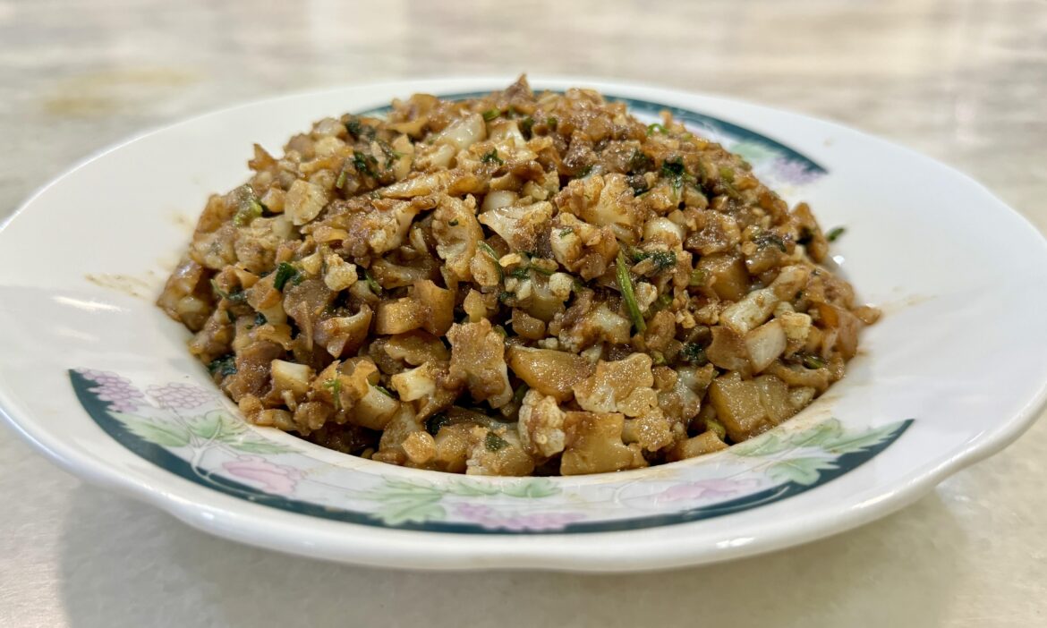 Keto Briyani Stir Fried Cauliflower.