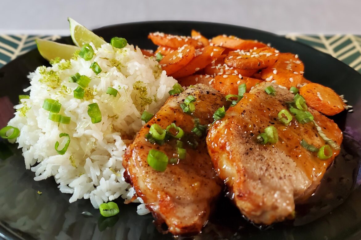 Honey Sriracha Pork Chops