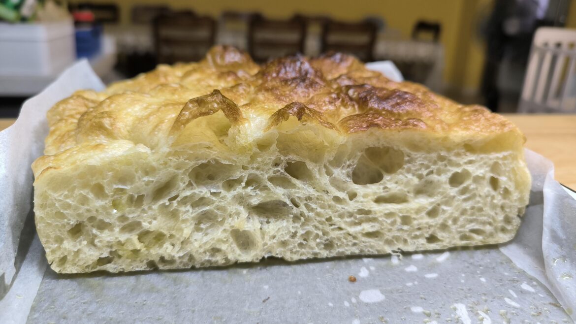 So far.. my best looking (and tasting) focaccia