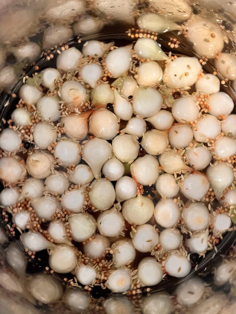 Homemade Cocktail Onions