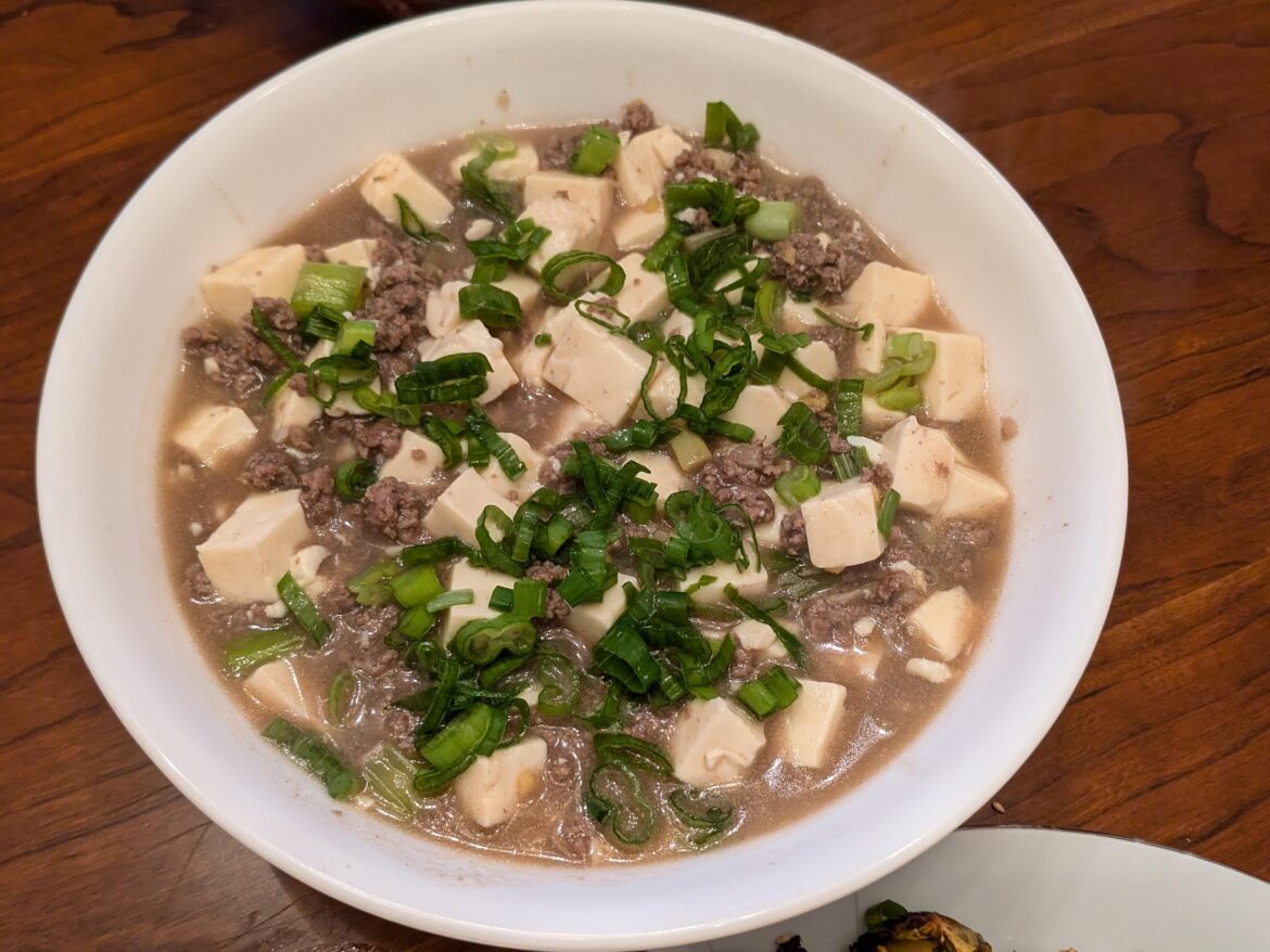 Kenji's Mom's Mapo Tofu!