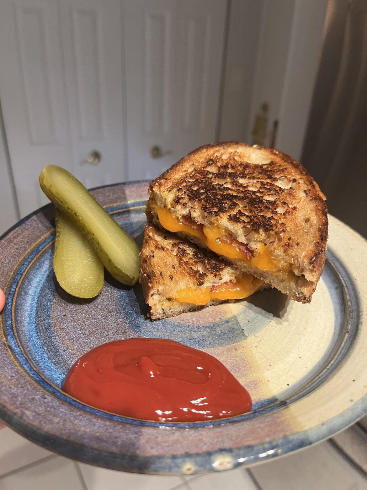 Grilled Cheese w/Bacon