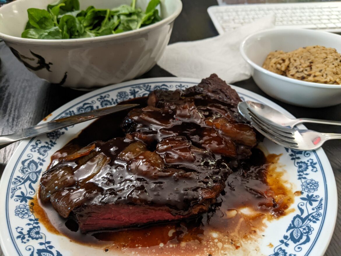 Experimenting with Galbi marinade today