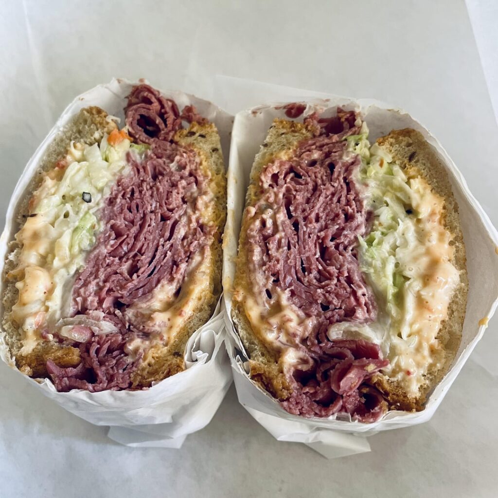 New York Reuben from Brooklyn Square in Pasadena - $16