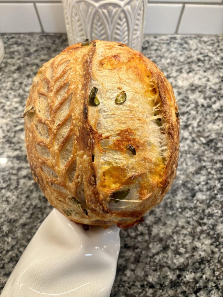 Love when the jalapeno cheddar comes out great