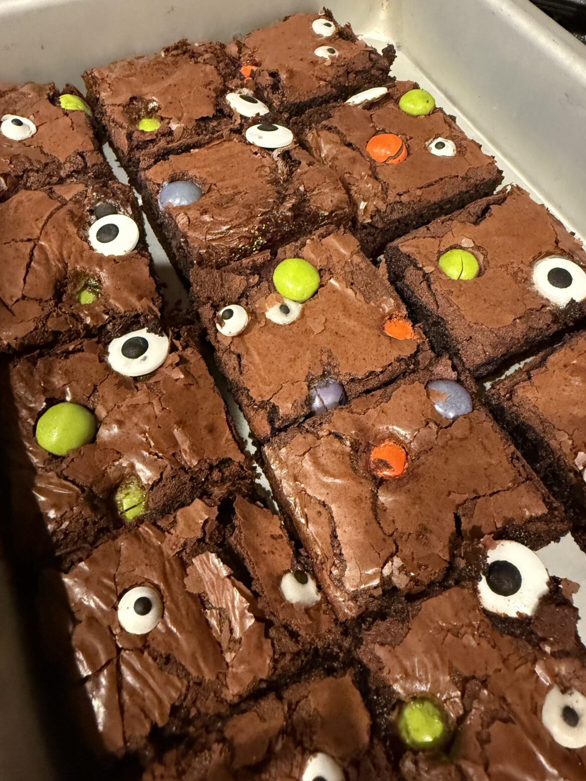 Stella’s Glossy Fudge Brownies