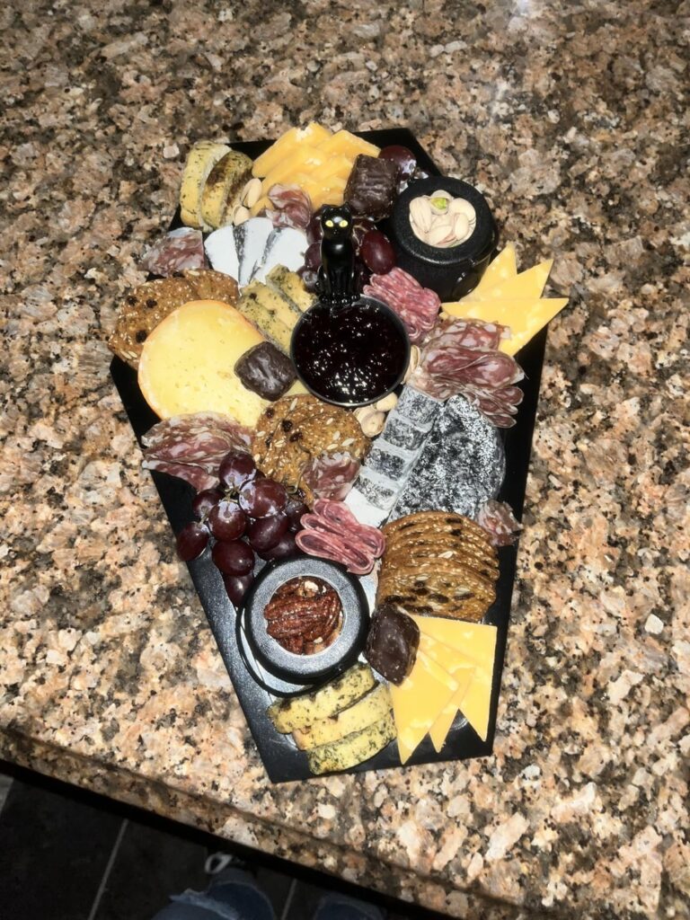 Halloween board I made myself for my Birthday🥳🎃