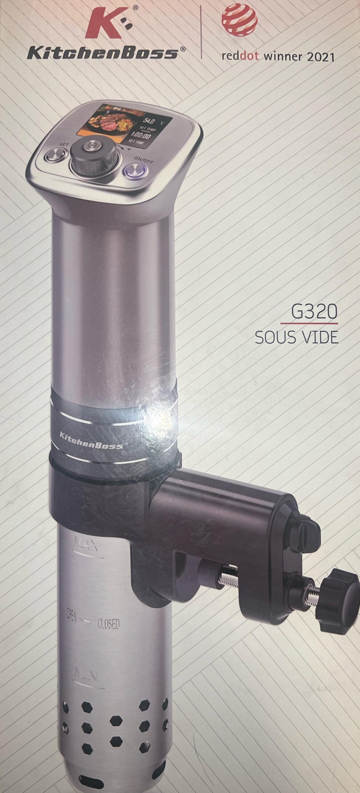 Container with cut out 3.35 in?