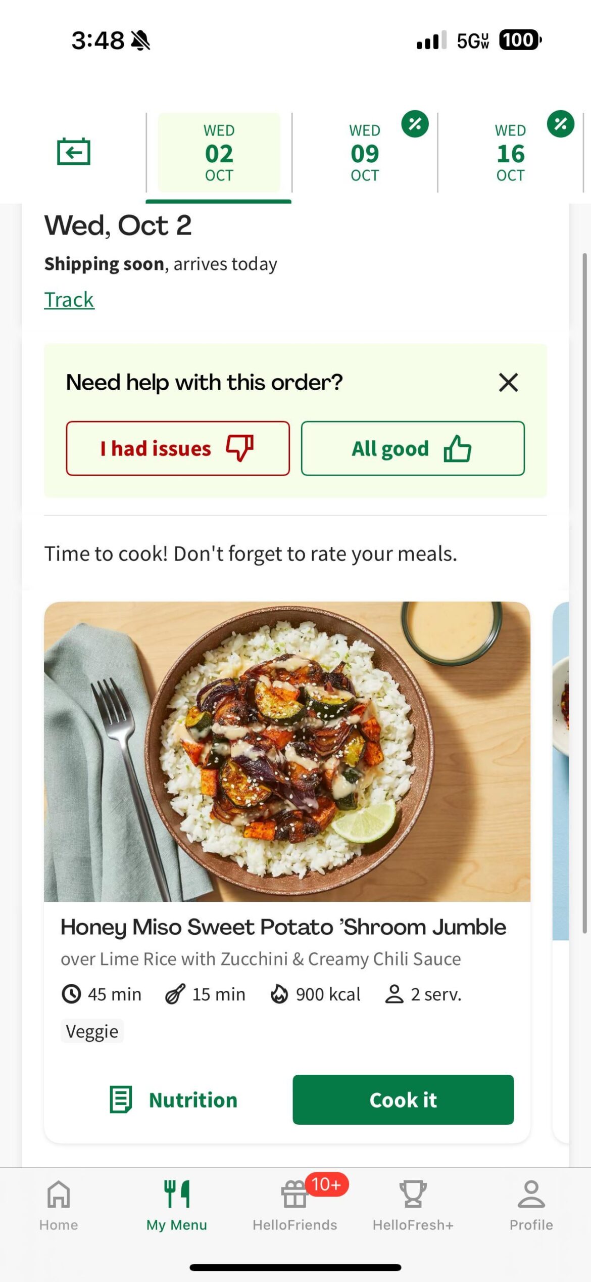 So what do I do? My box is supposed to be here today but hasn’t even shipped