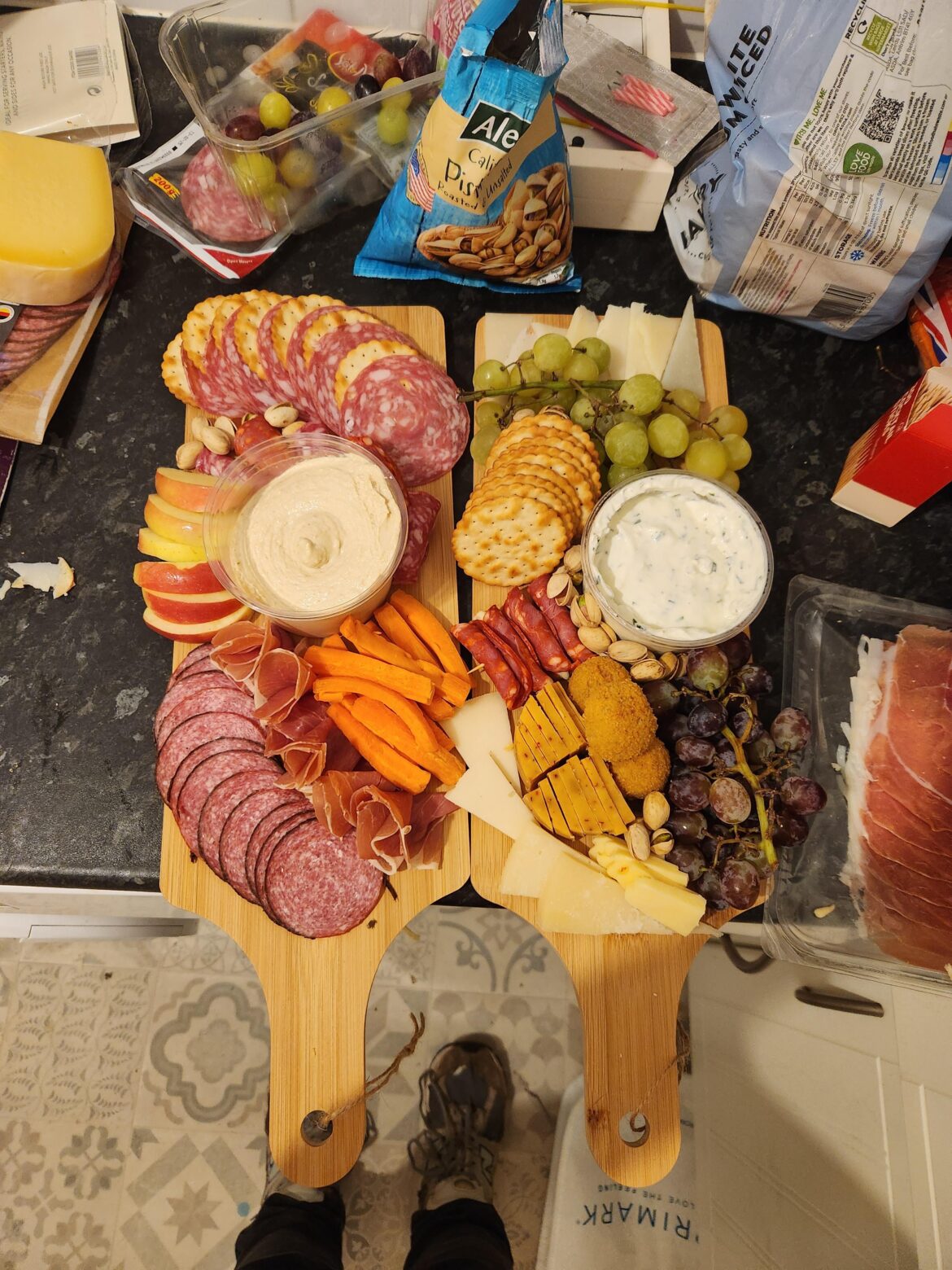 First charcuterie board made it for my boyfriends birthday