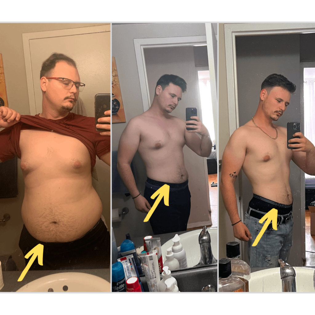 I thought my stomach would be loose and weird | My 1500 cal OMAD diet worked lol | 248lbs > 172lbs = 76lbs | No gym