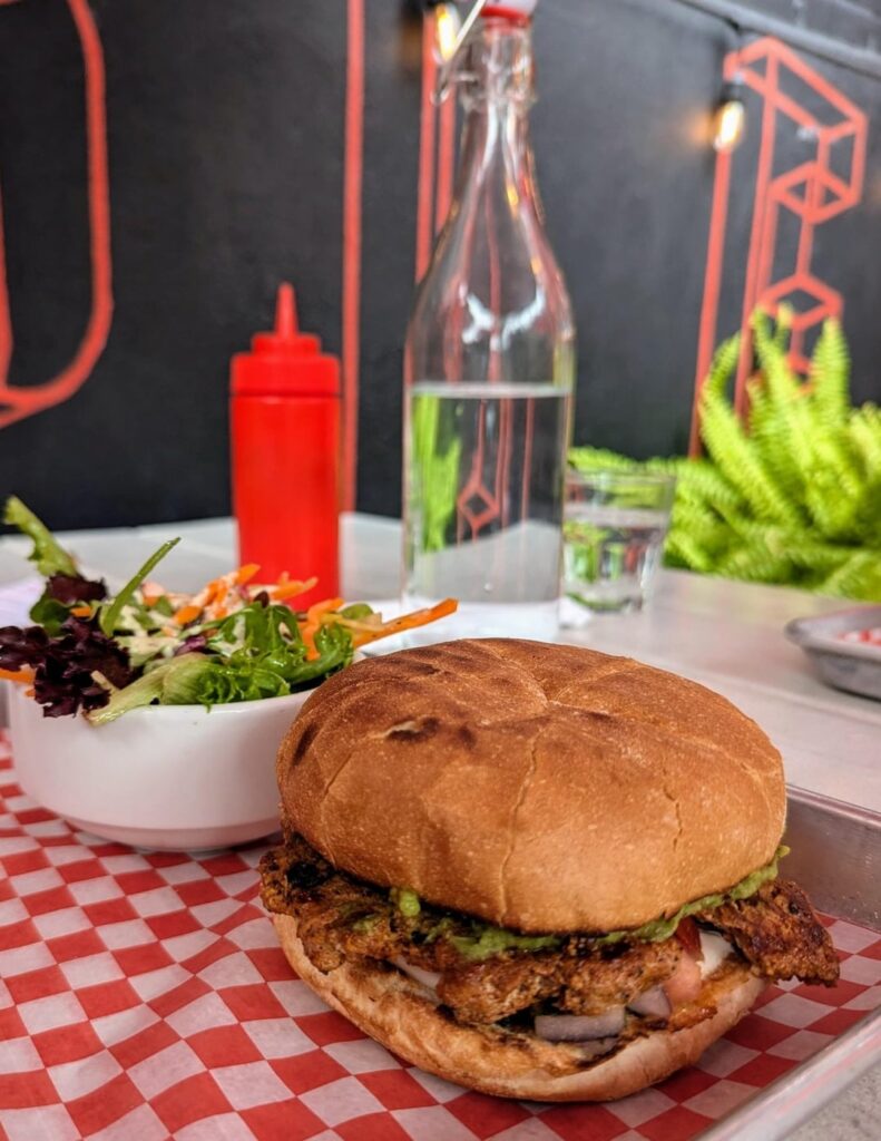 Chorizo Classic Churrasco sandwich at Completo on Broadview