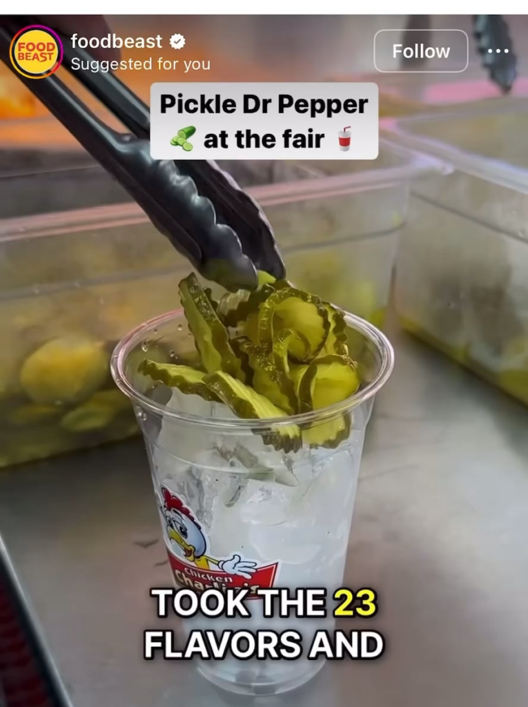 Who’s trying a pickle soda?