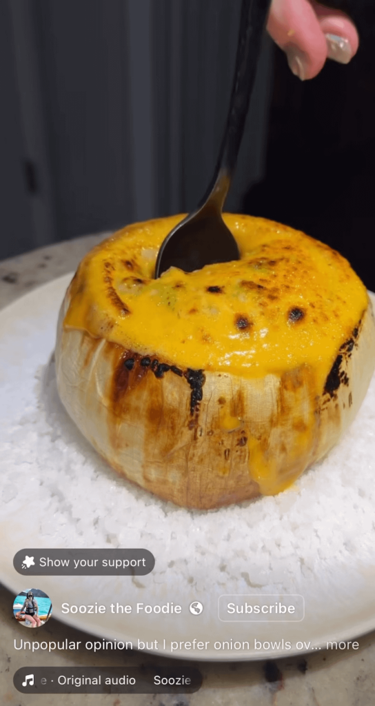 uh… onion bowls!? can you imagine this with french onion soup!?