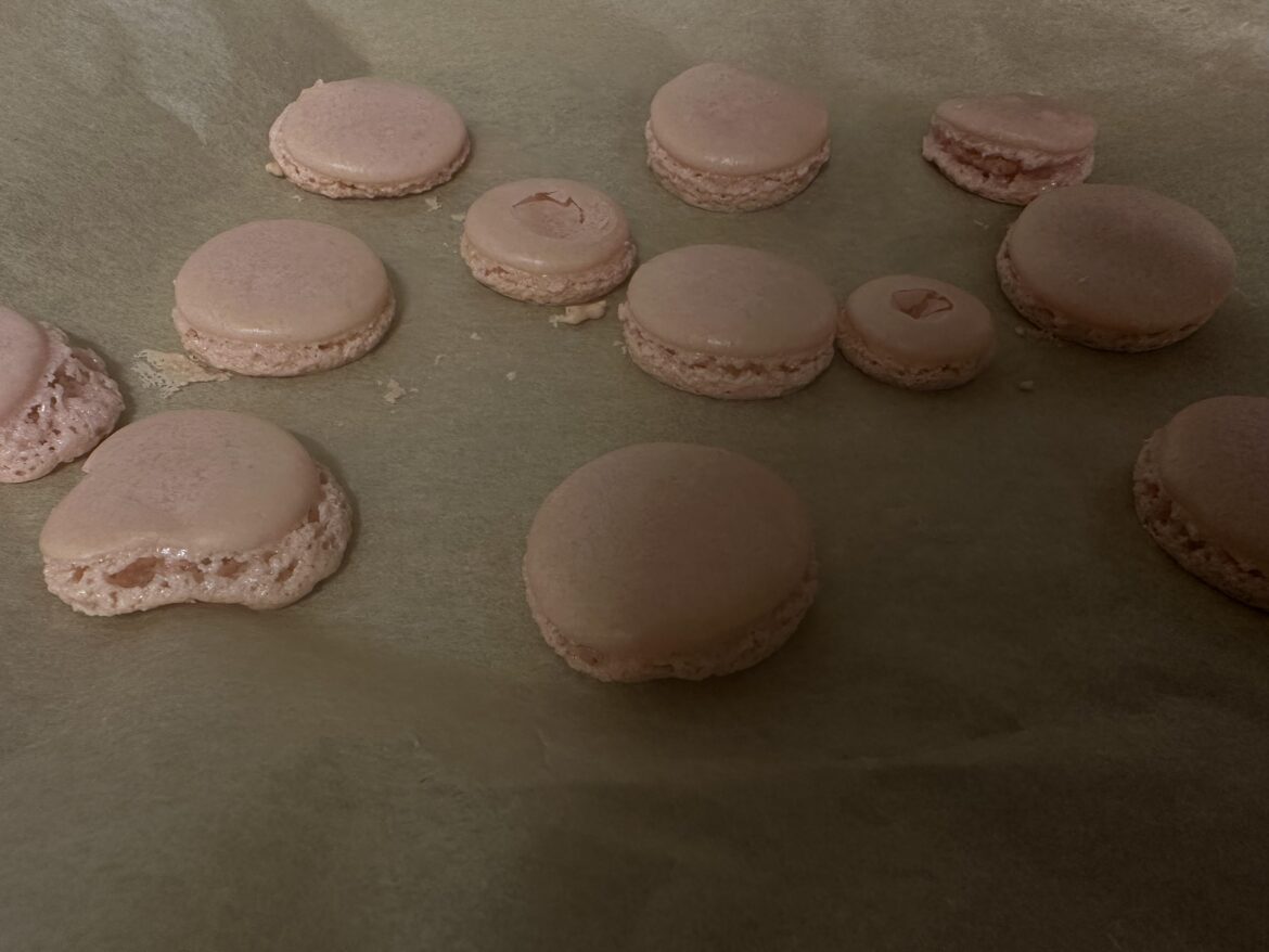 Why do my macarons keep coming out flaky?