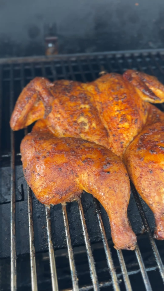 Smoked chicken with Mole from CDMX 🇲🇽