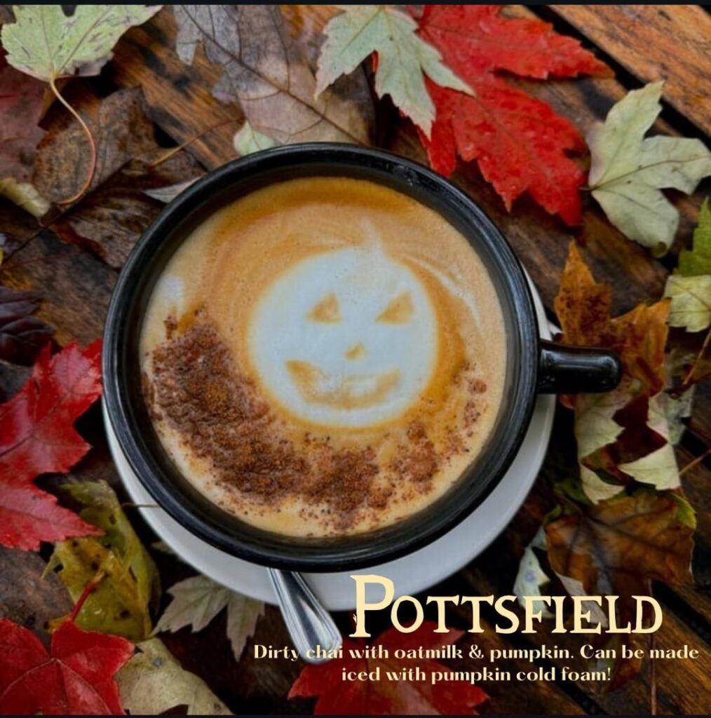 over the garden themed drinks at the cafe i manage :)